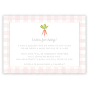 Peter Rabbit Pink Books For Baby Enclosure Card