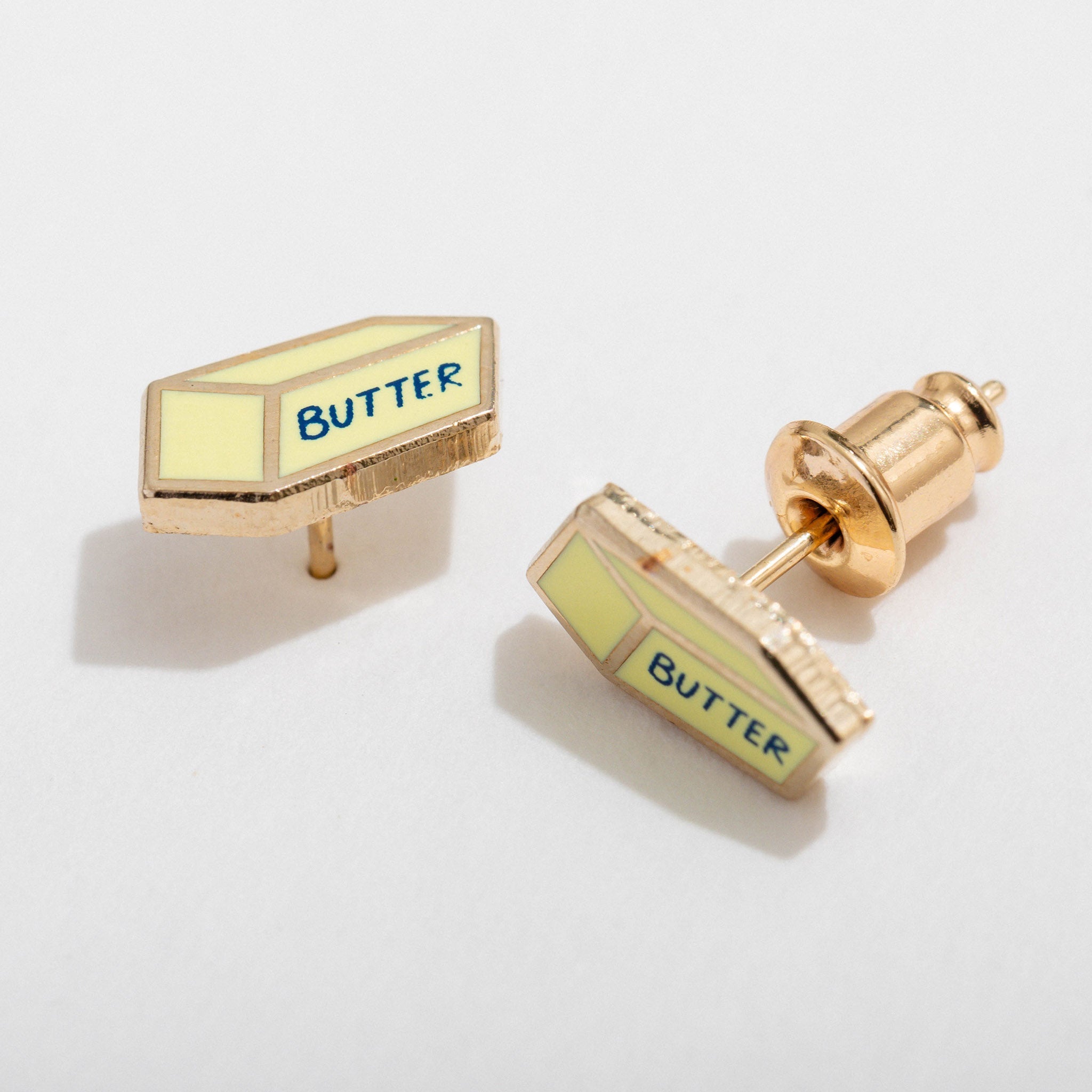 Butter Stud Earrings