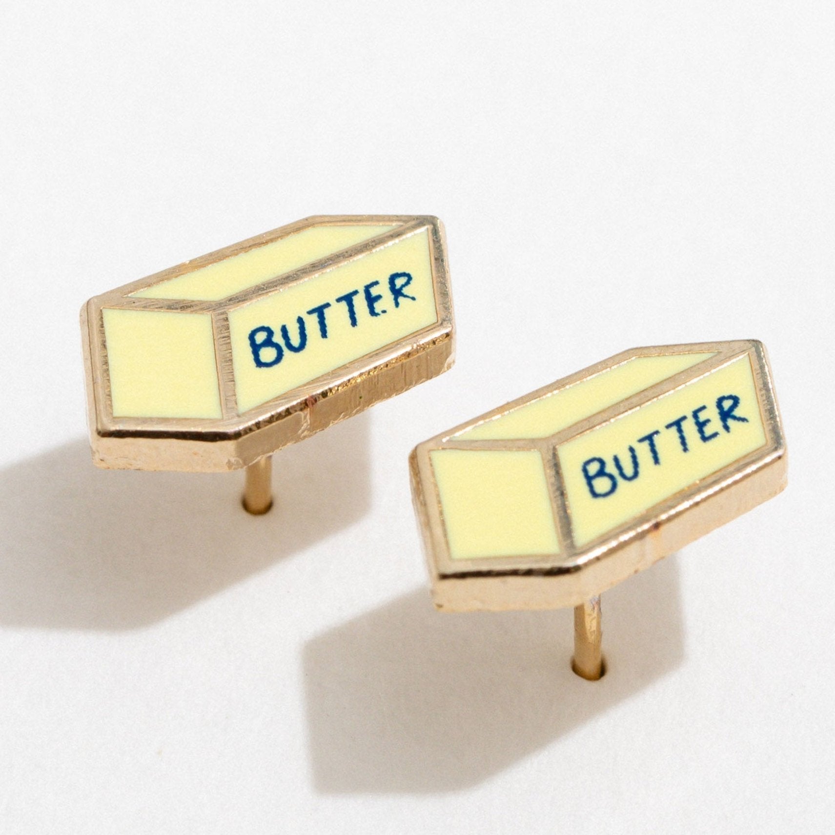 Butter Stud Earrings