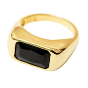 Chunky Bezel Ring