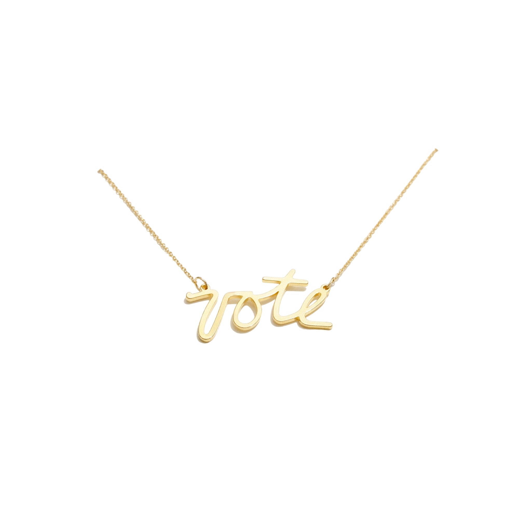 Vote Necklace