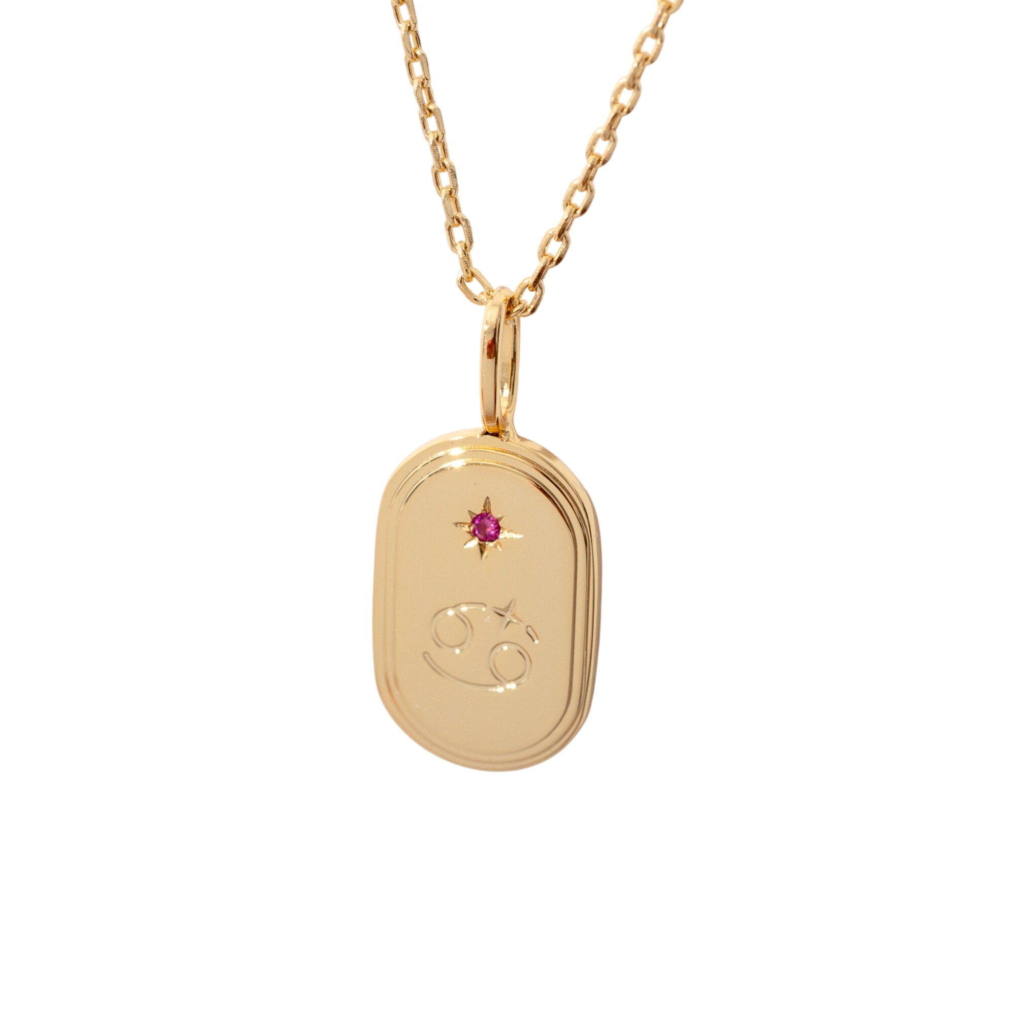 Zodiac Pendant Necklace