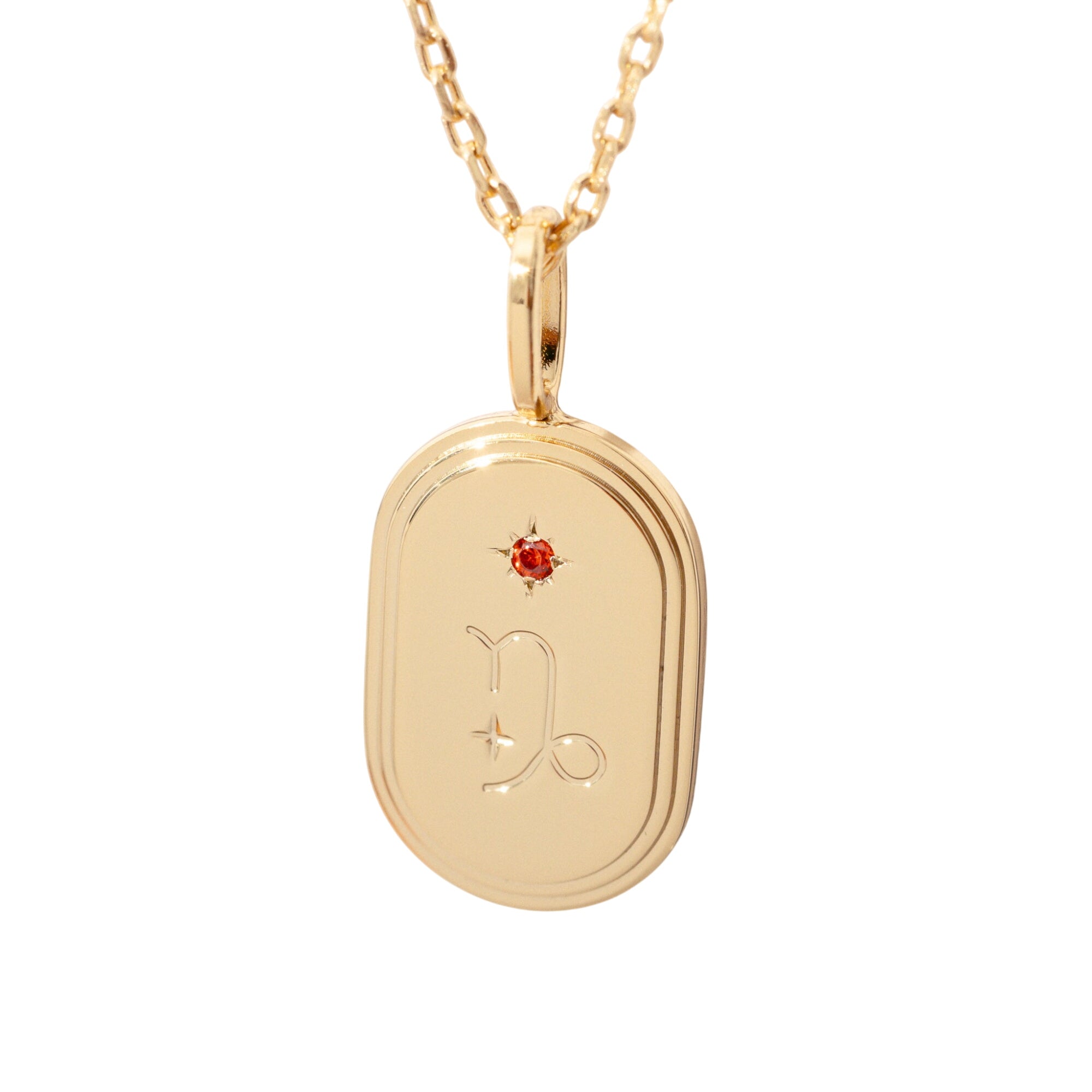 Zodiac Pendant Necklace
