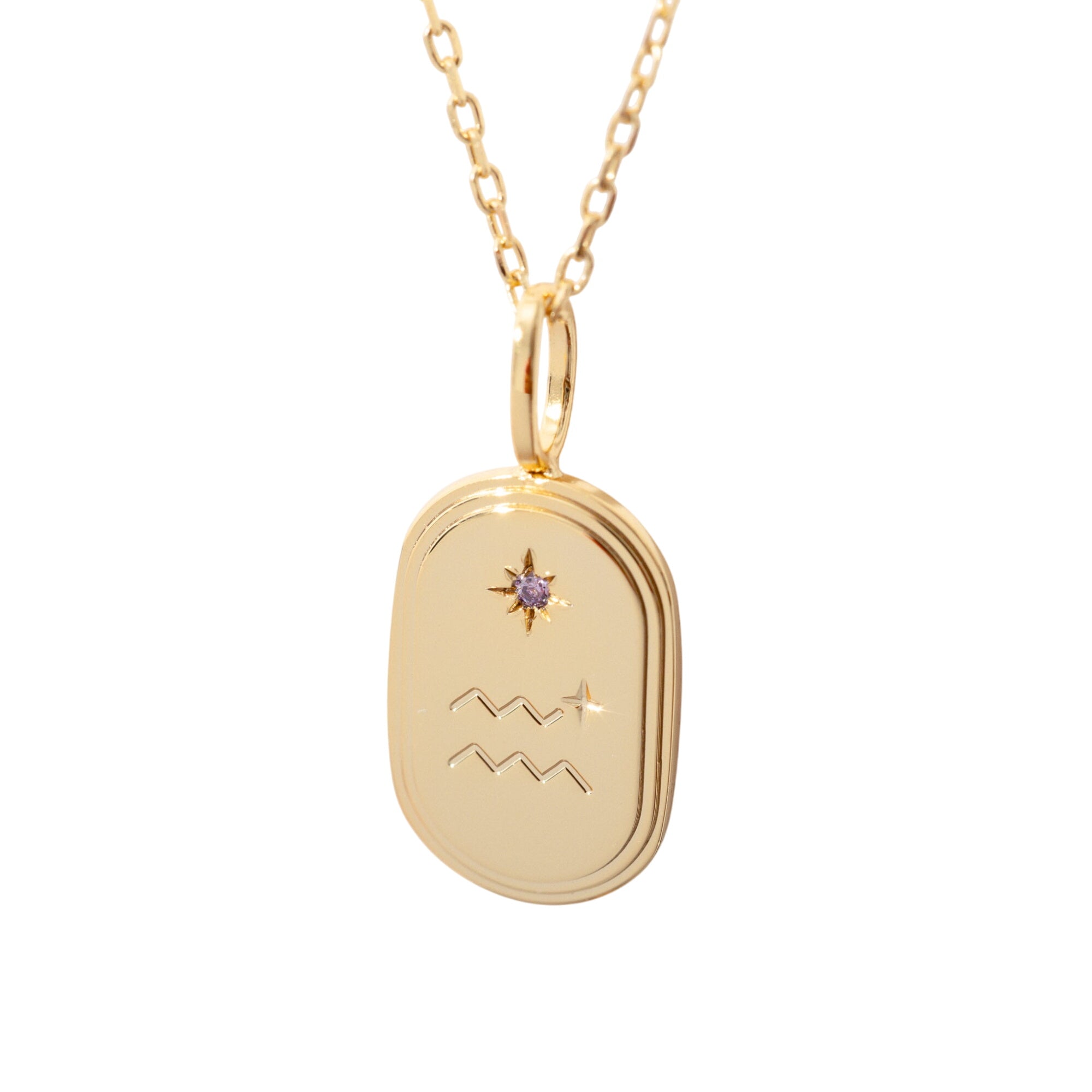 Zodiac Pendant Necklace