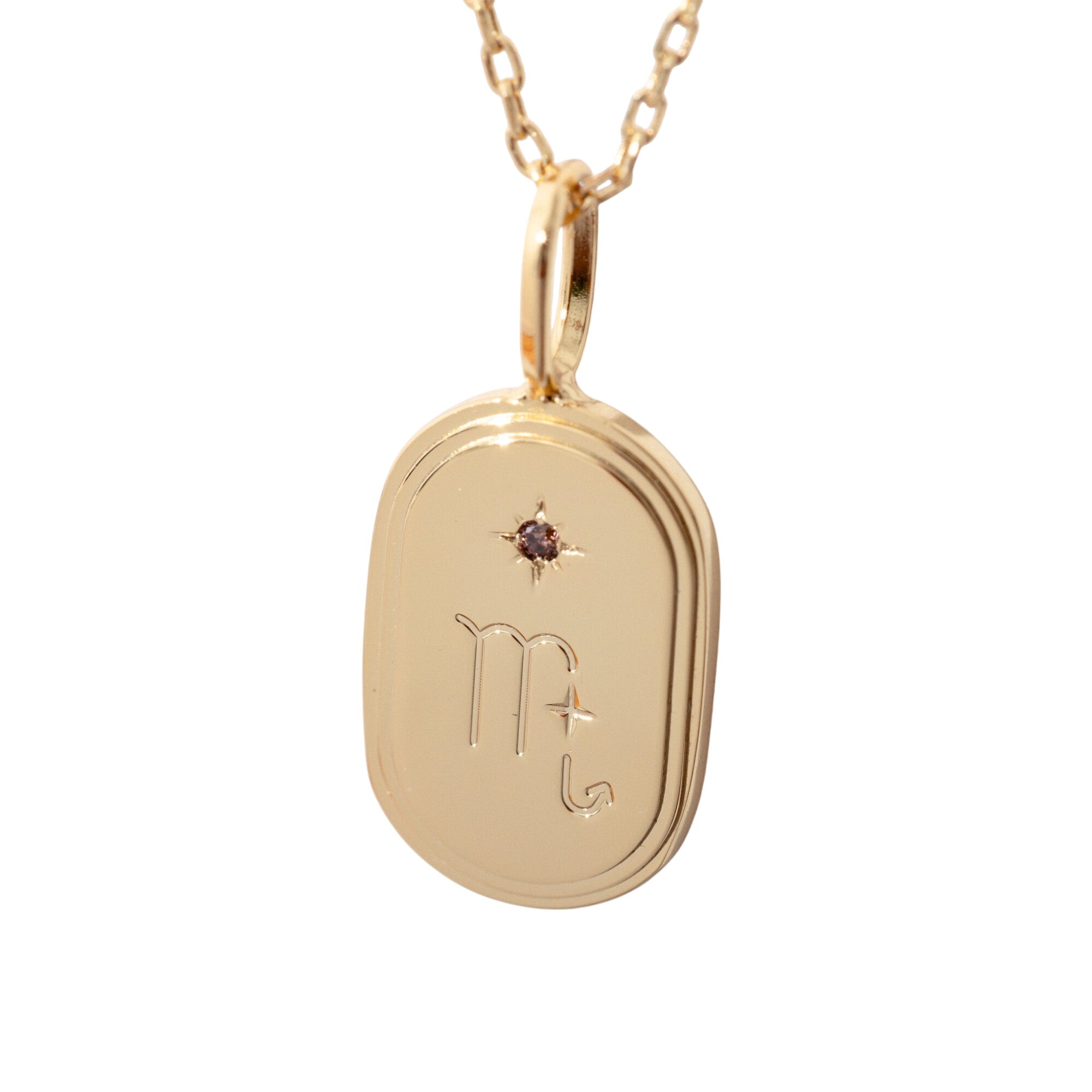 Zodiac Pendant Necklace