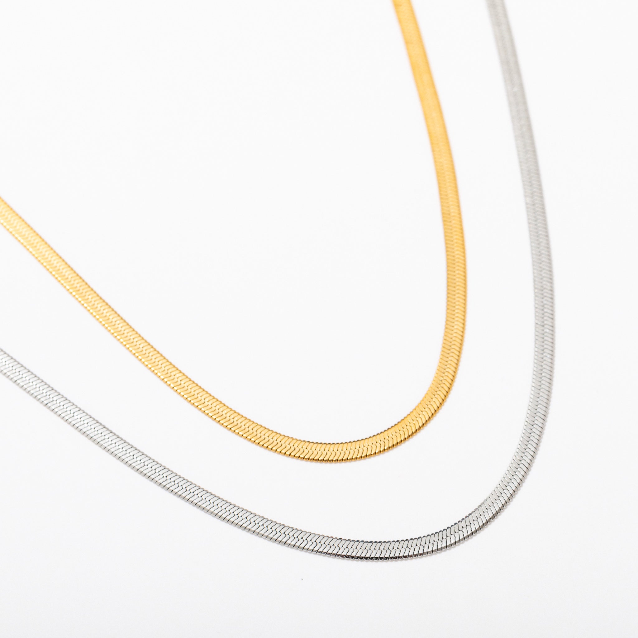 Herringbone Chain Necklace