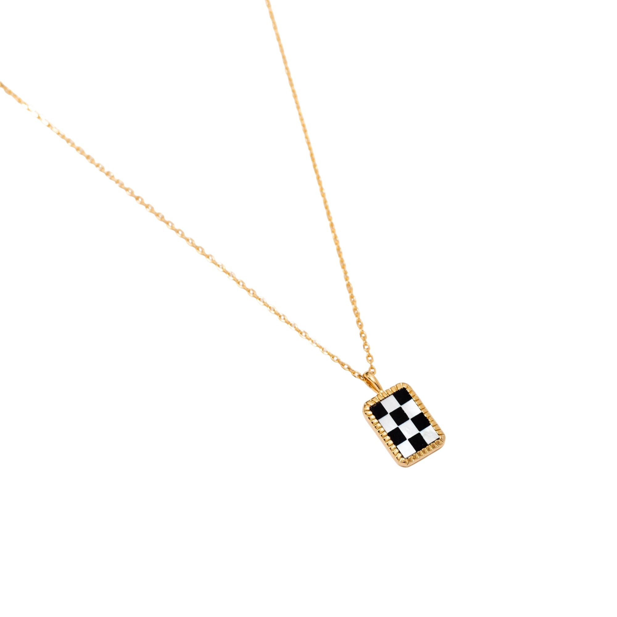 Checker Necklace