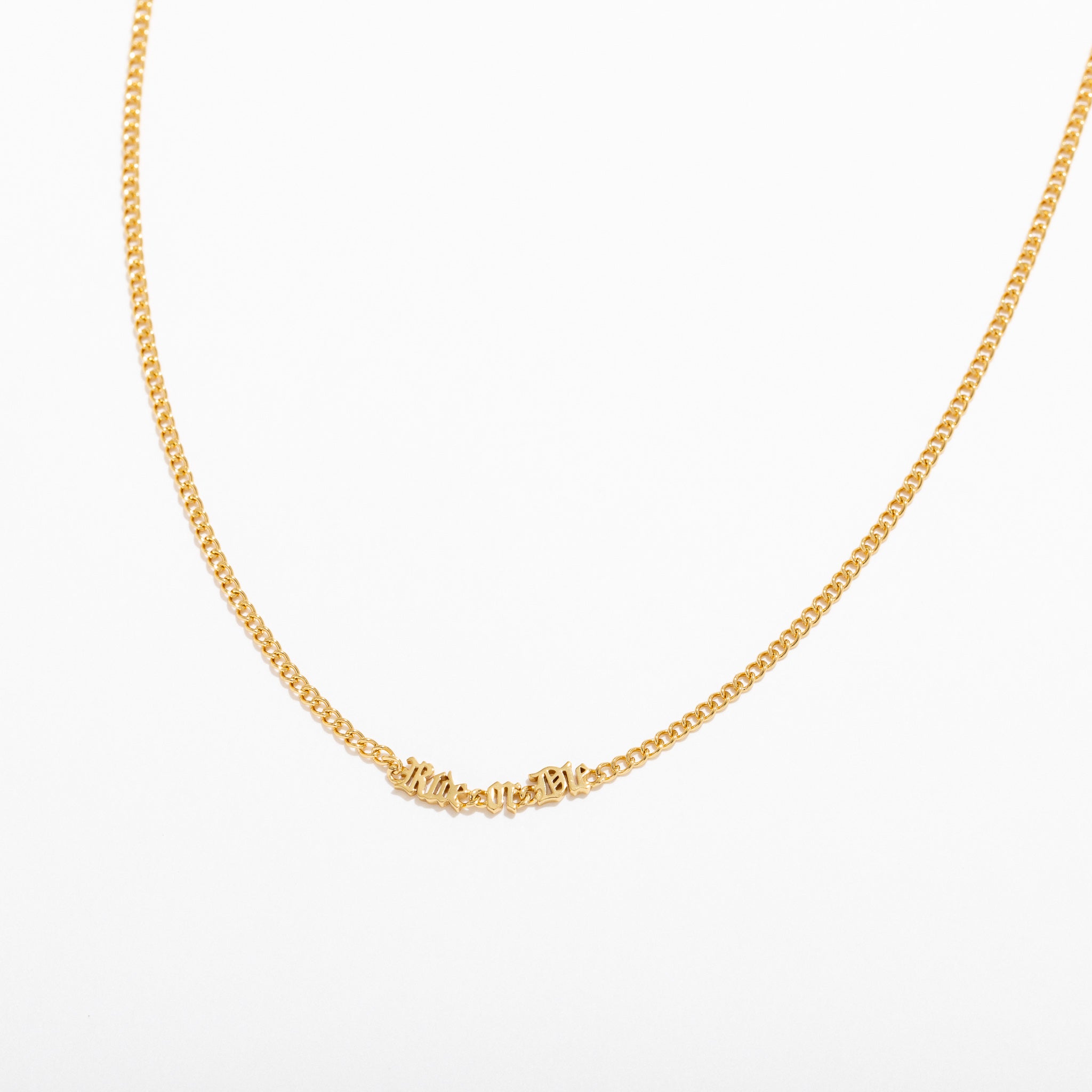 Ride Or Die Chain Necklace