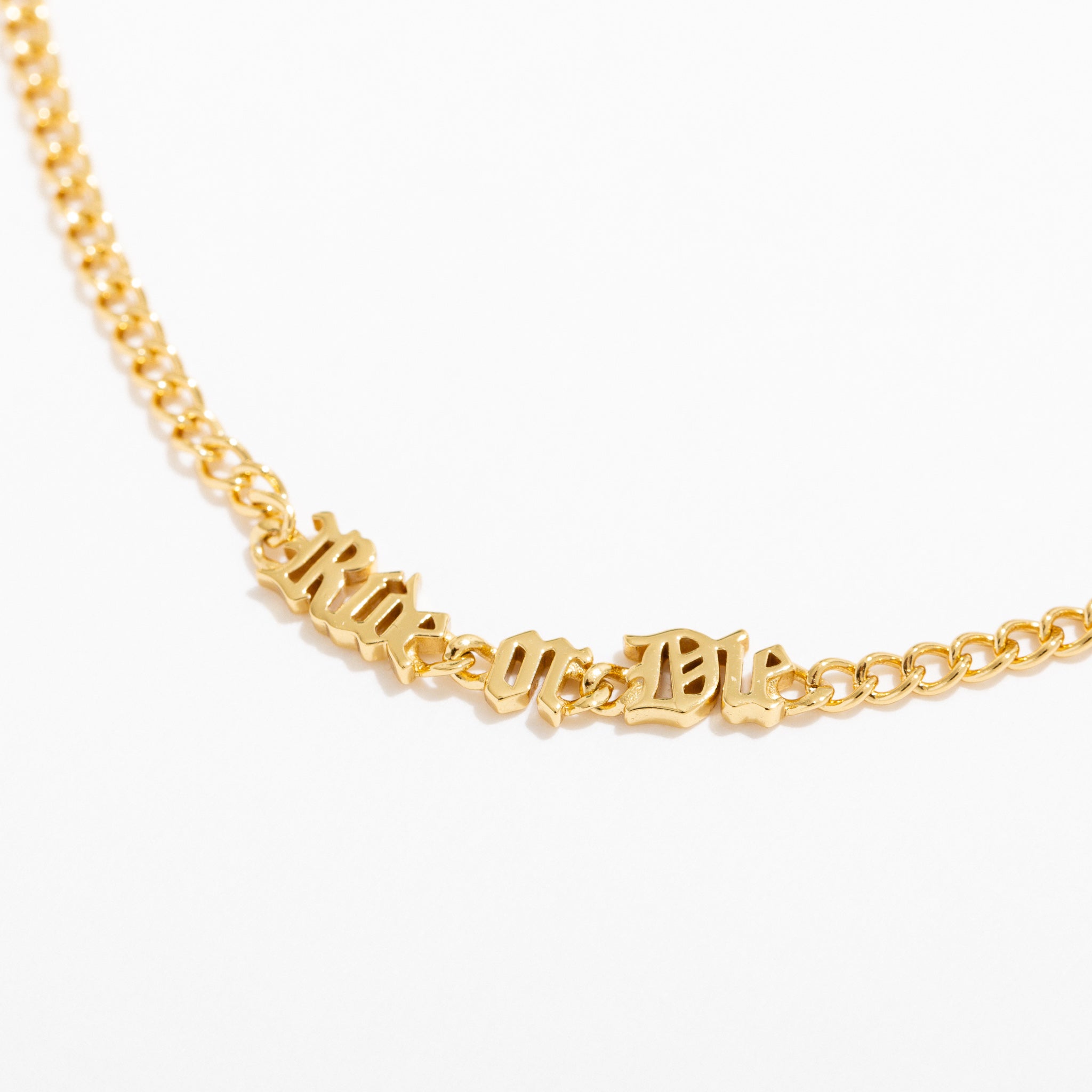 Ride Or Die Chain Necklace