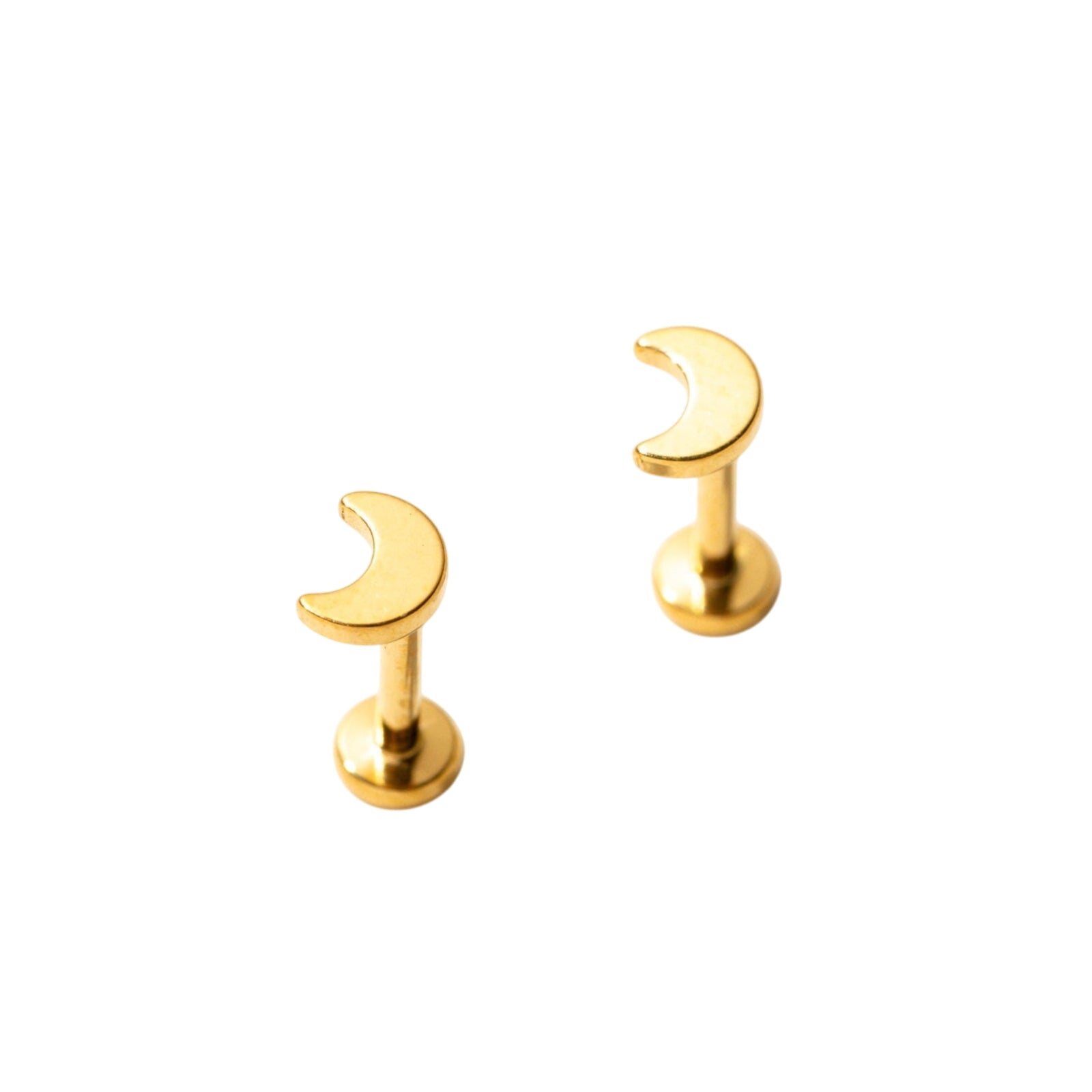 Moon Flat Back Studs