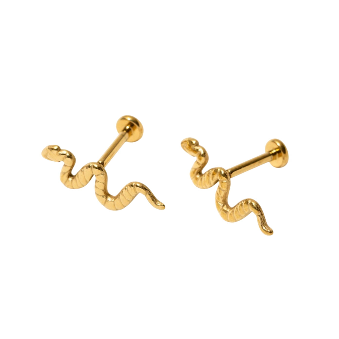 Snake Flat Back Studs