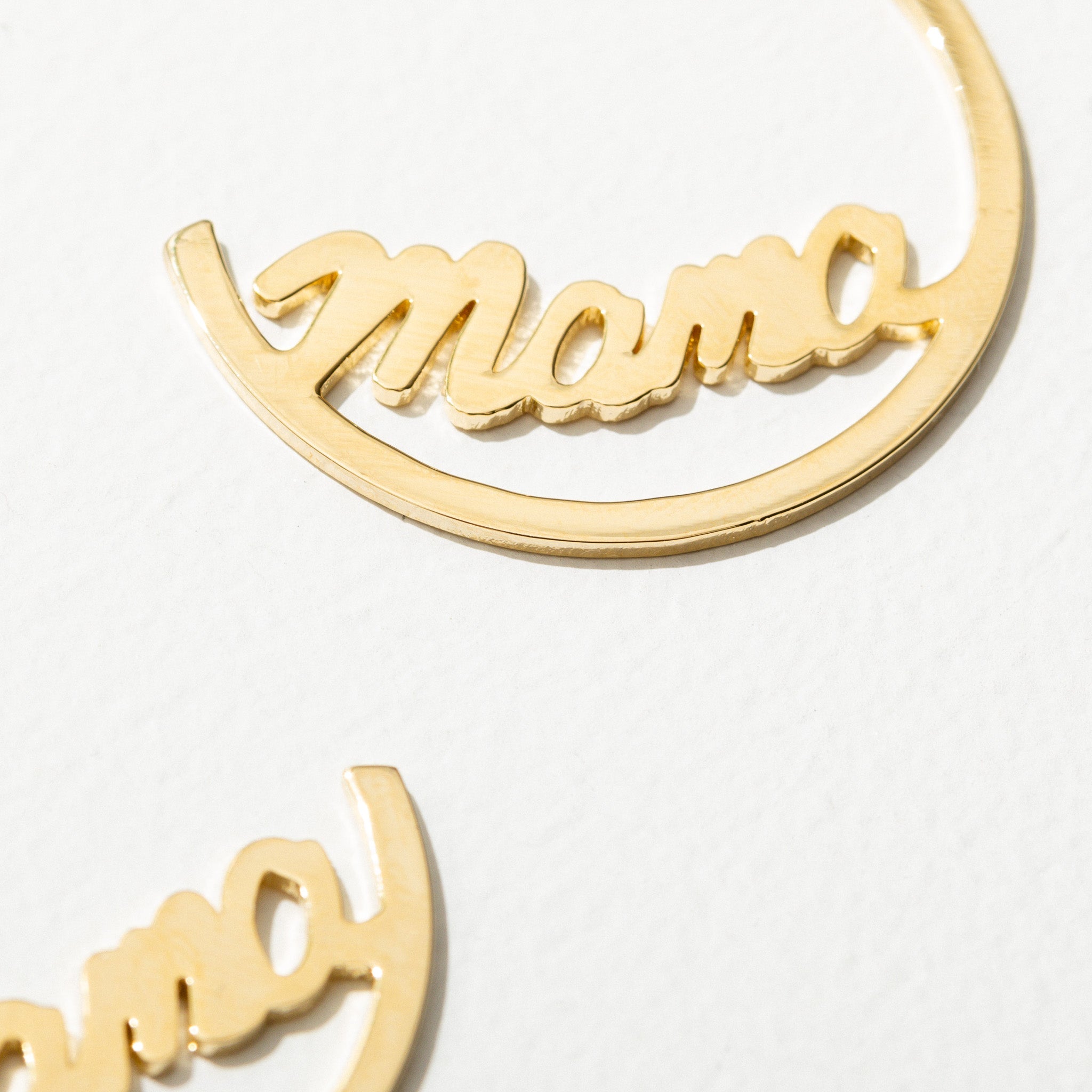 Mama Hoop Earrings