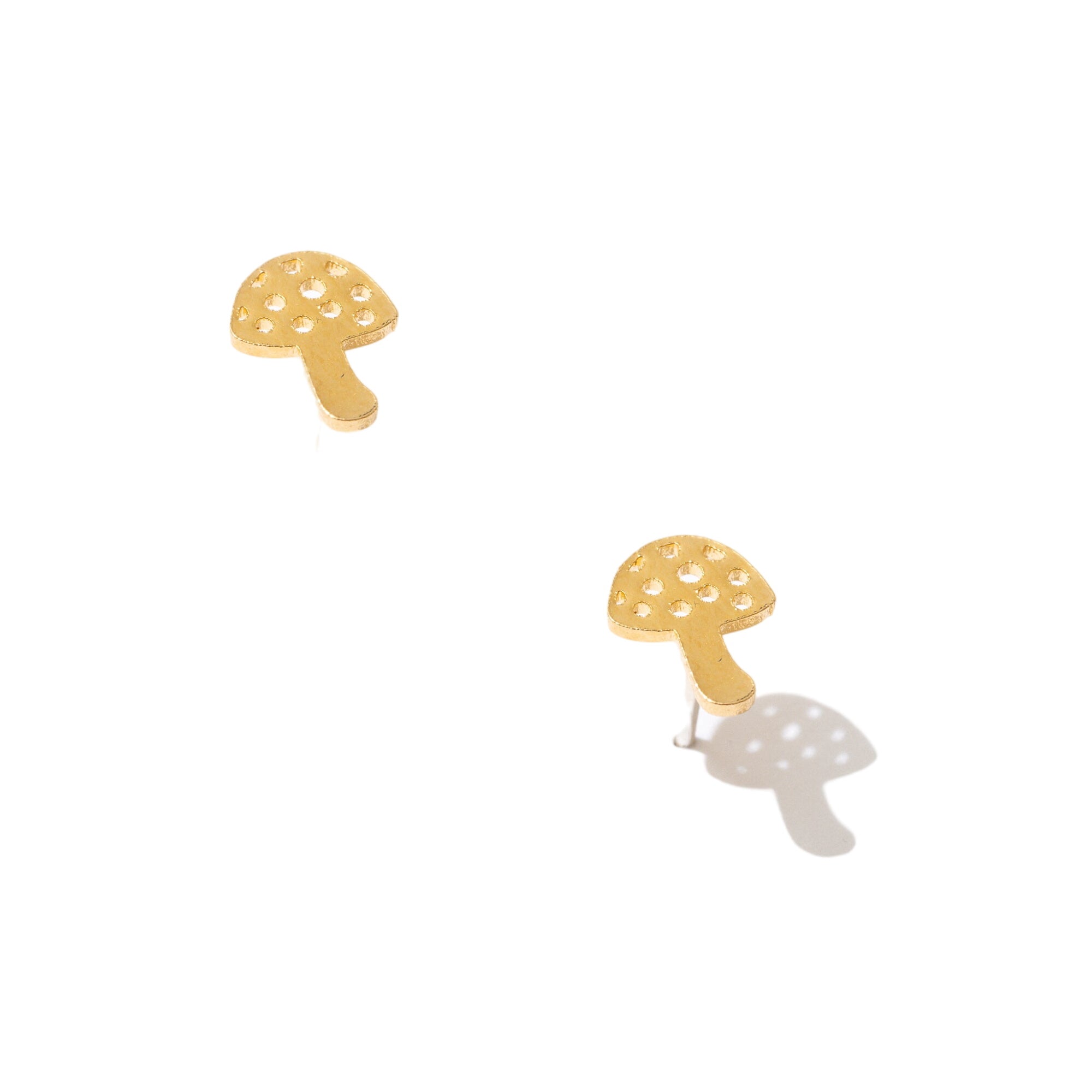 Little Mushroom Stud Earrings