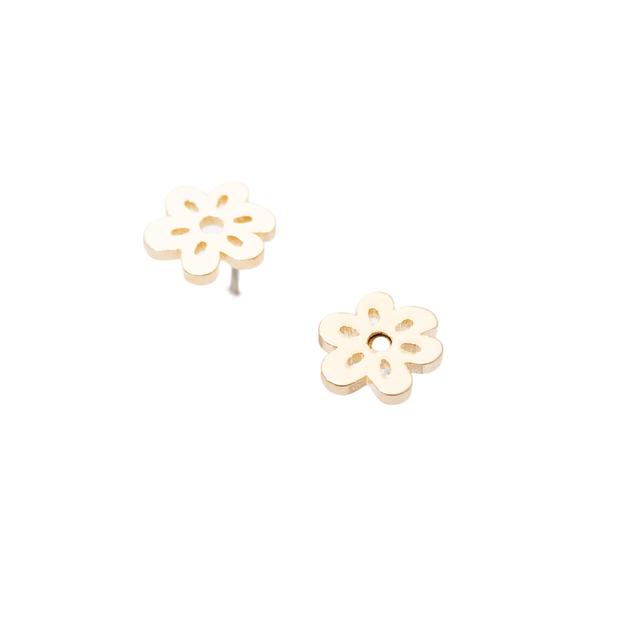 Little Polkadot Flower Stud Earrings