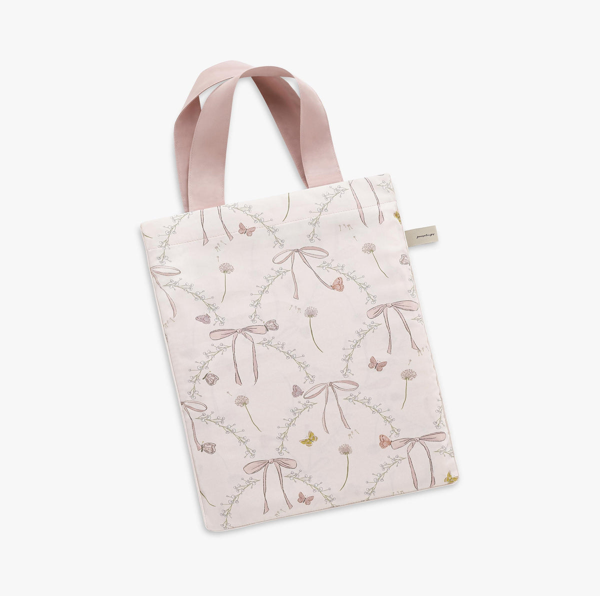 Bows & Butterfly Kisses Crib Sheet - Pink