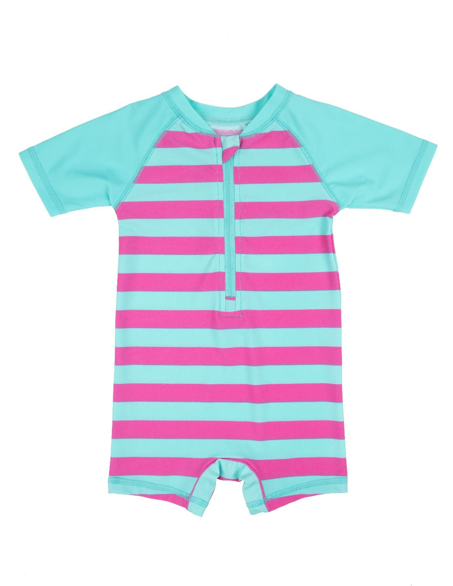 Baby One Piece Rash Guard Upf 50+