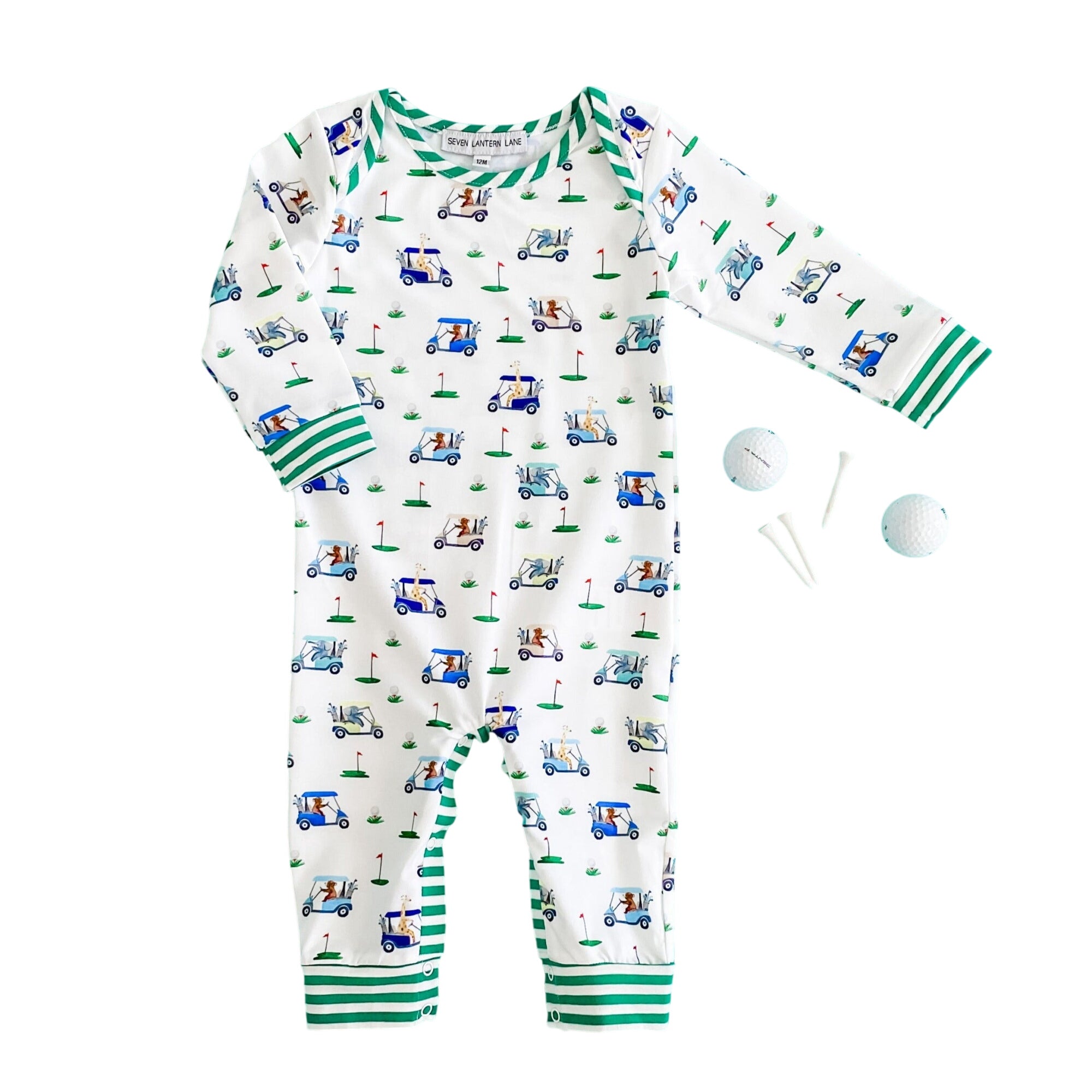 Boys Fairway Golf Romper