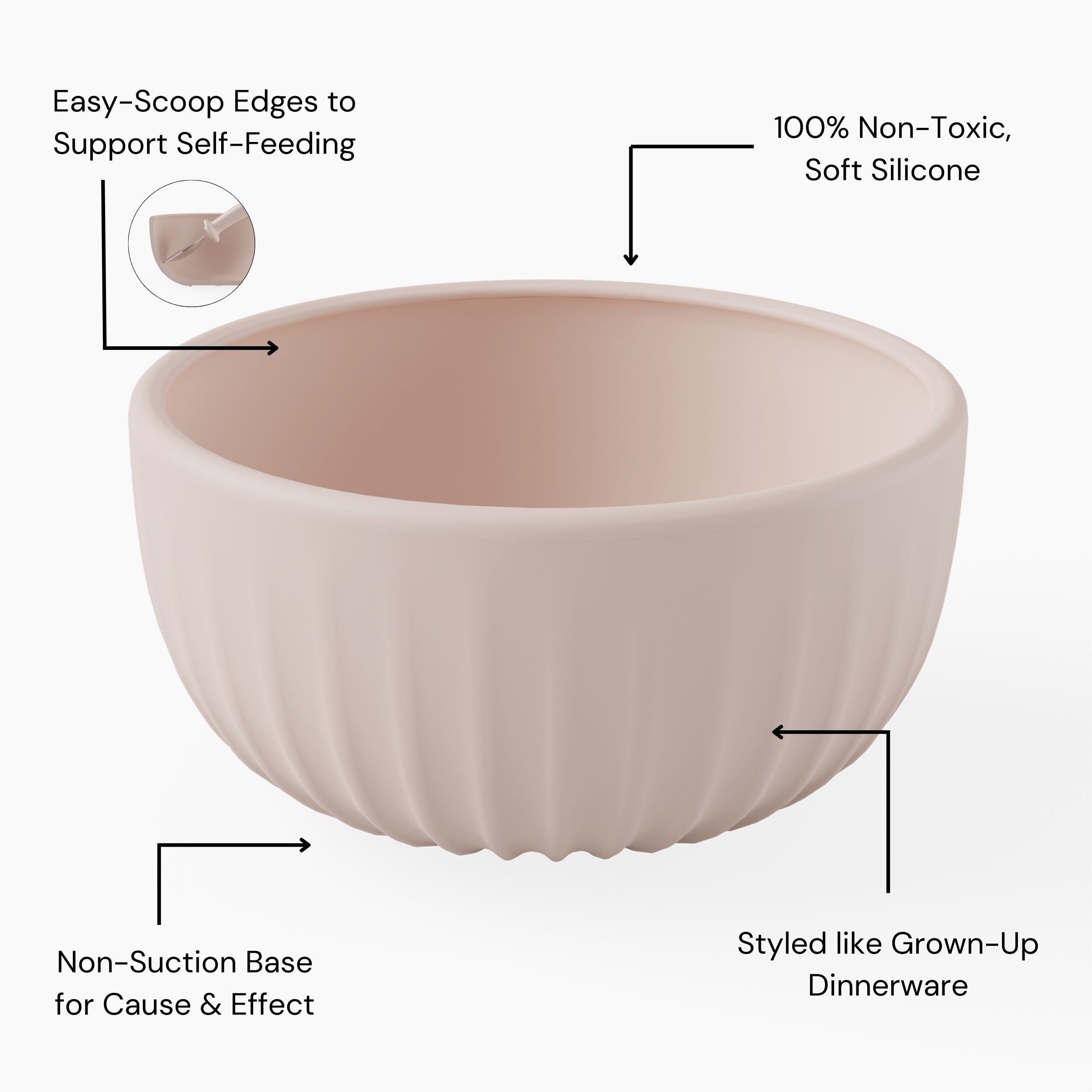 Henley Silicone Bowl