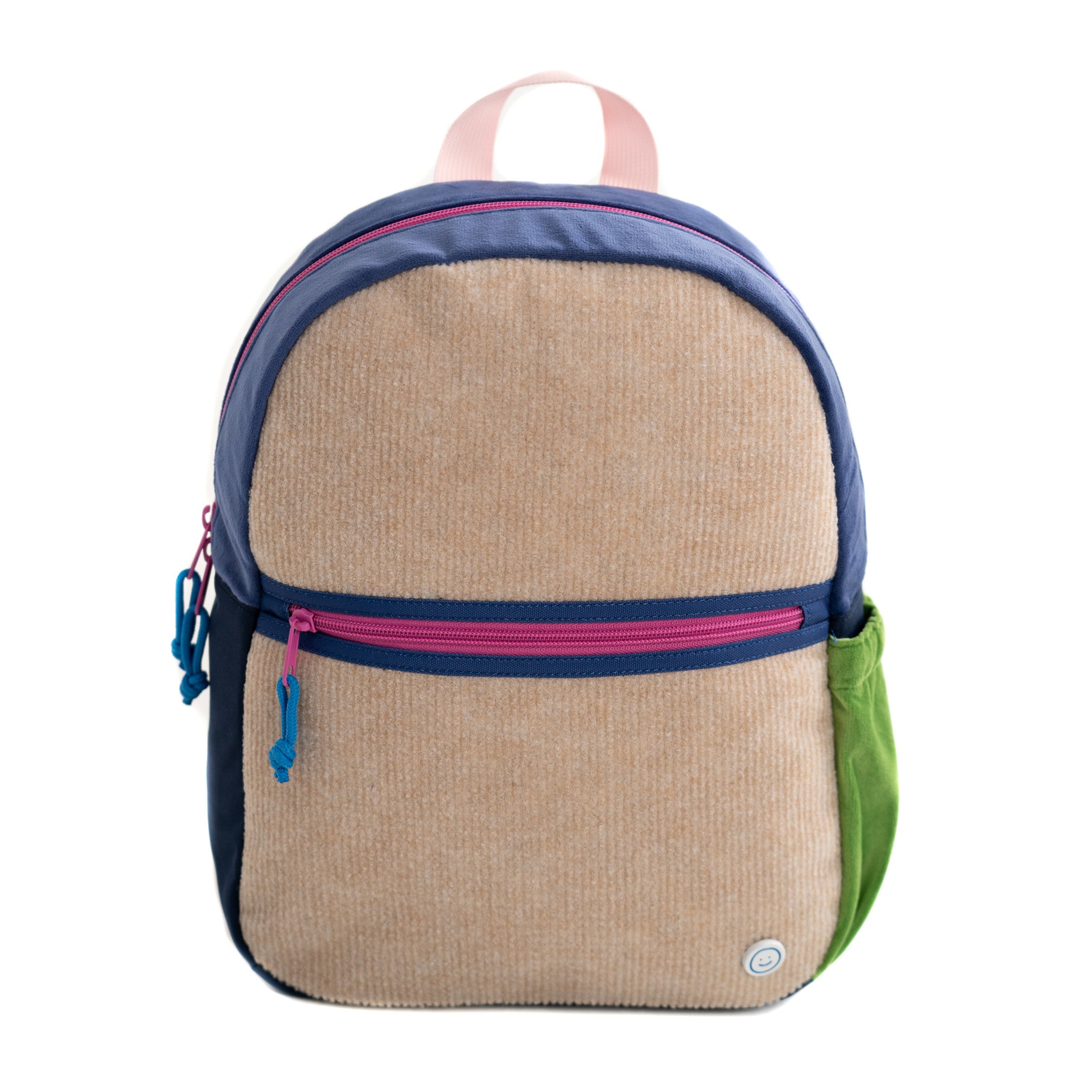 Small Becco Backpack - Kids Lux Cobalt/magenta