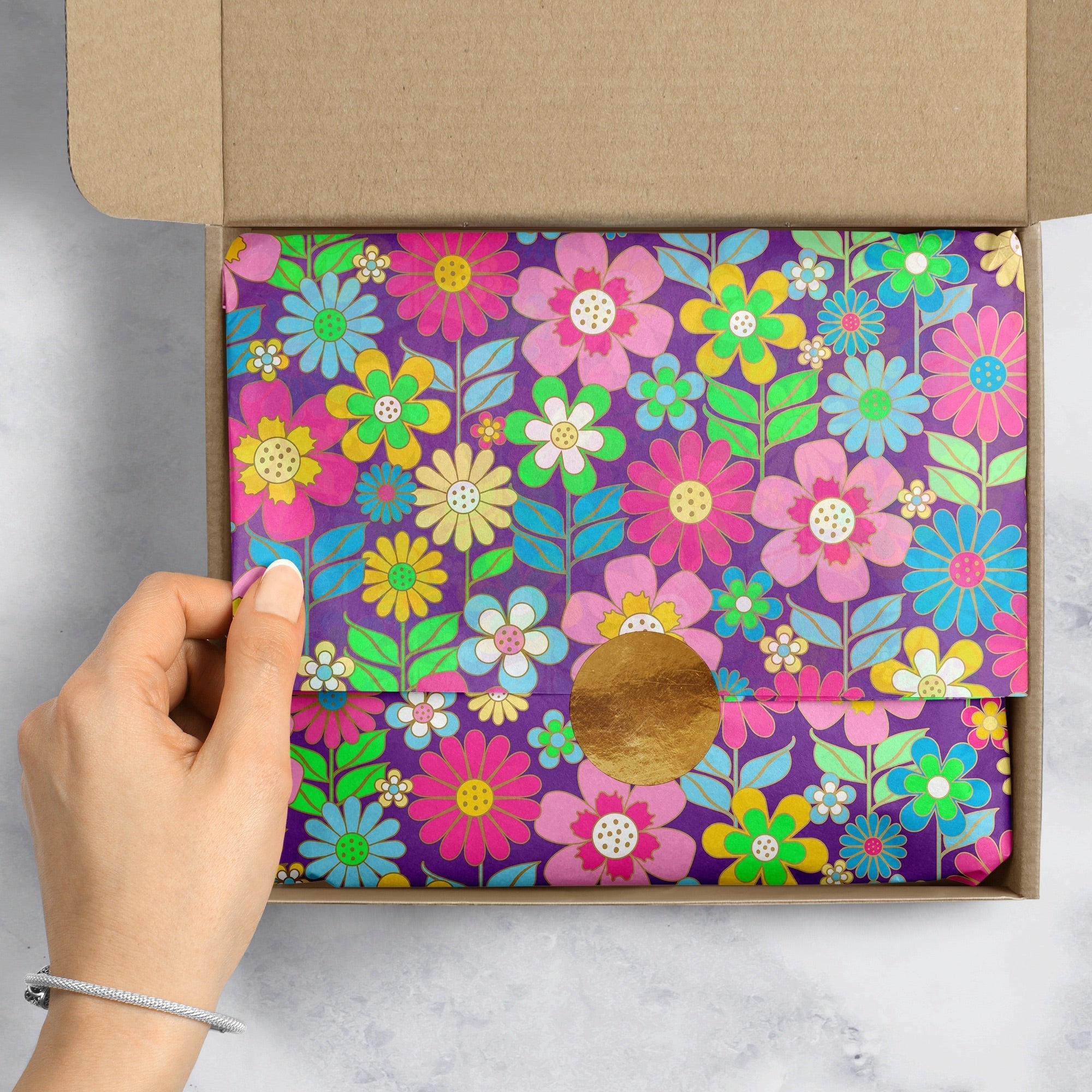 Dazzling Daisies Floral Gift Tissue Paper