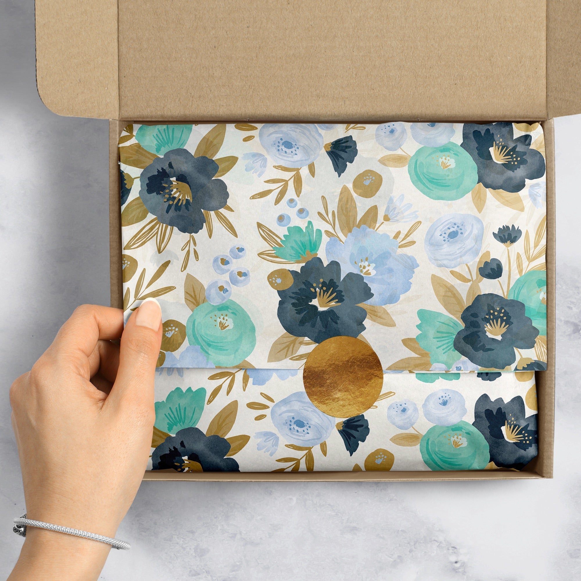 Fresh Flowers Floral Gift Tissue Paper