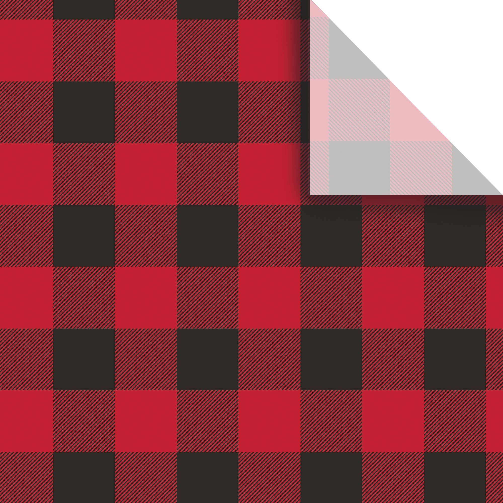 Buffalo Plaid Christmas Gift Tissue Paper