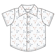 Braxton Bulls Bamboo Button Down Tee (pre-order)