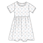Braxton Bulls Bamboo Ruffle Spin Dress (pre-order)