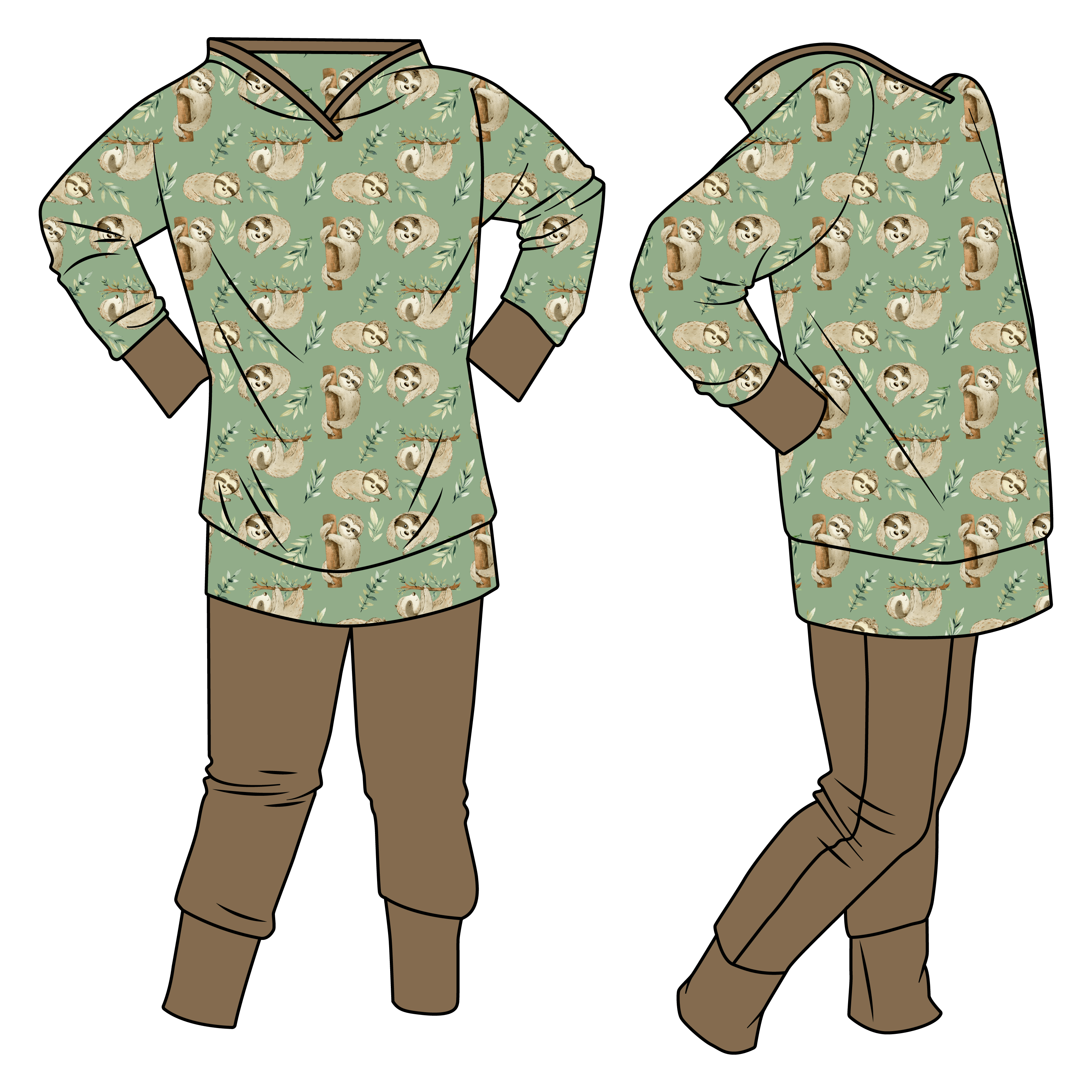 Bryce Bamboo Hoodie And Jogger Set