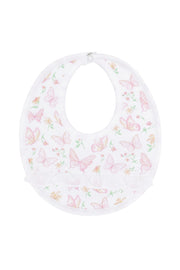 Butterflies Print Bib