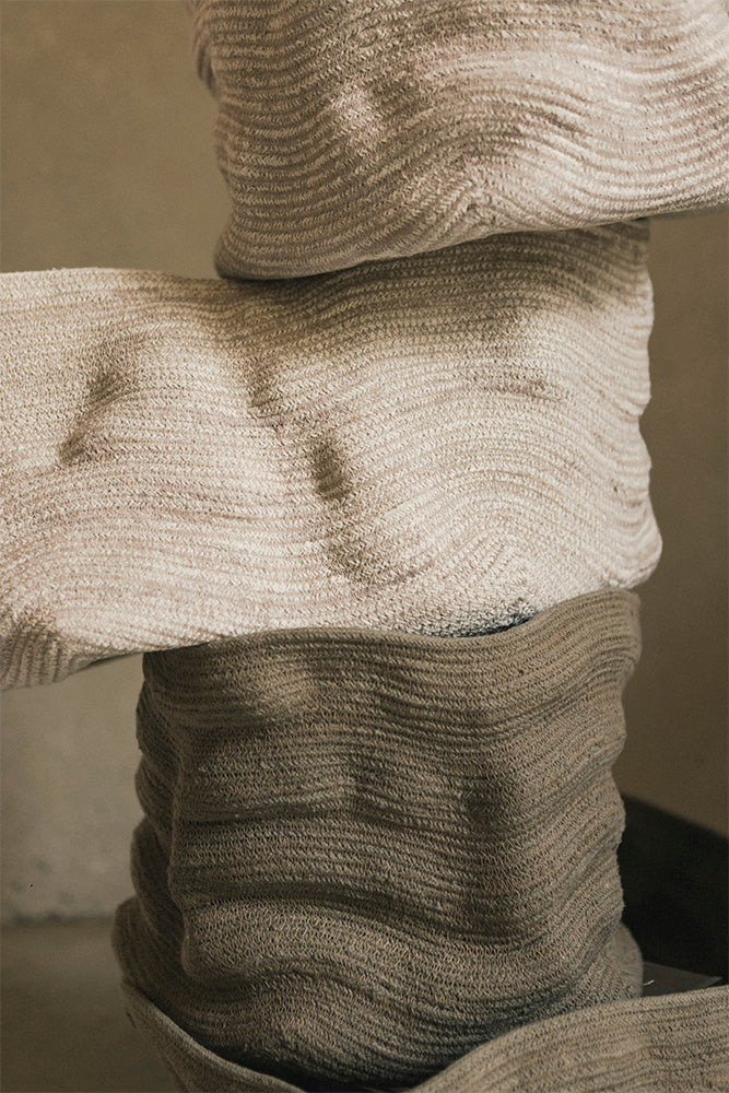 Stonewashed Basket Wide Natural