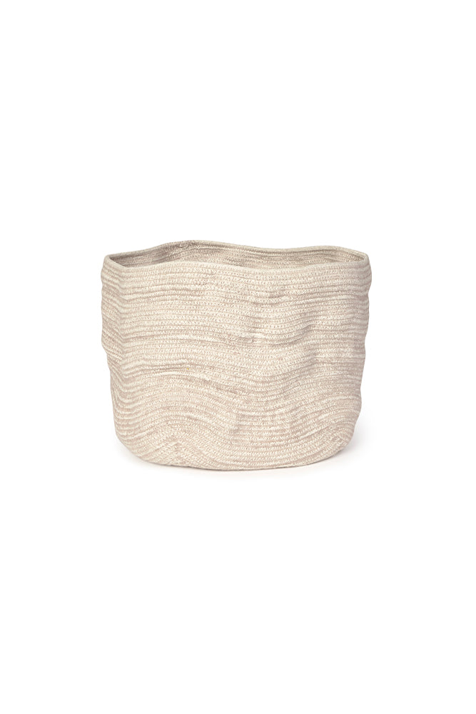 Stonewashed Basket Tall Natural