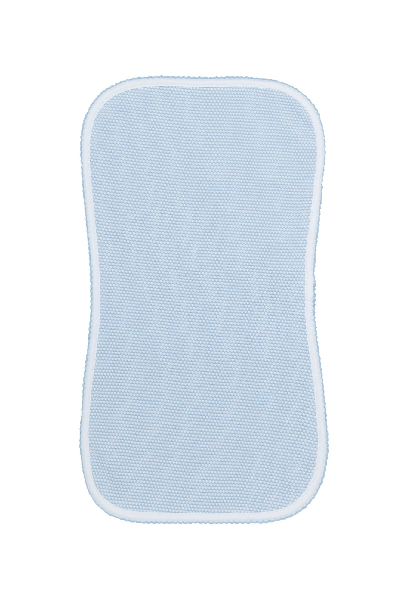 Blue Bubble Burp Cloth