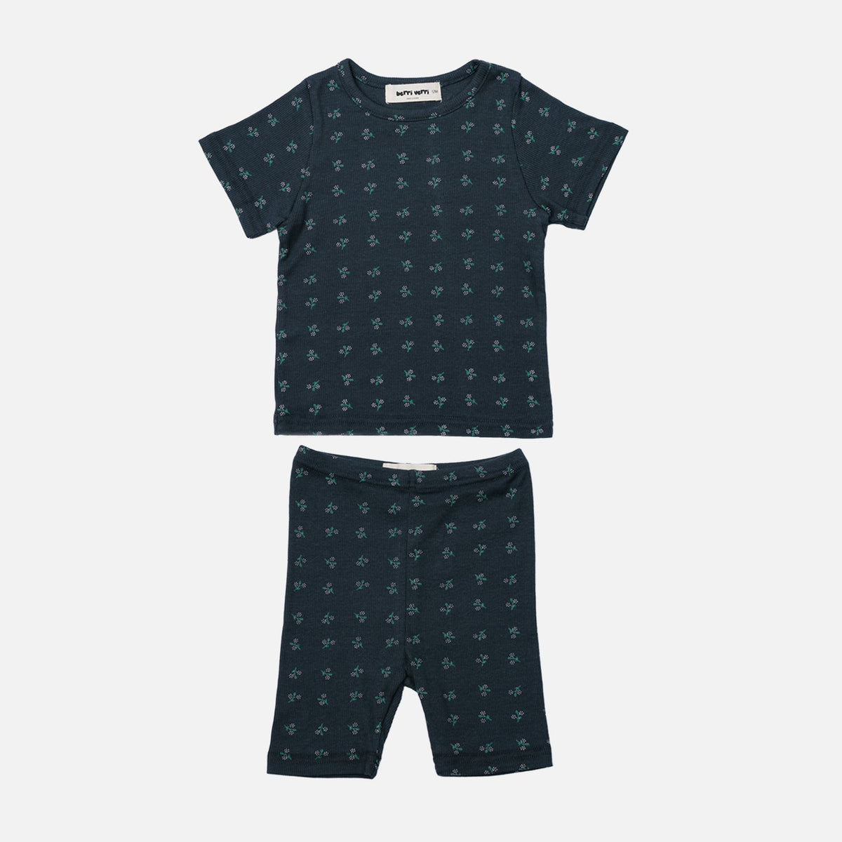 Berry Cotton Pj Set - Boys