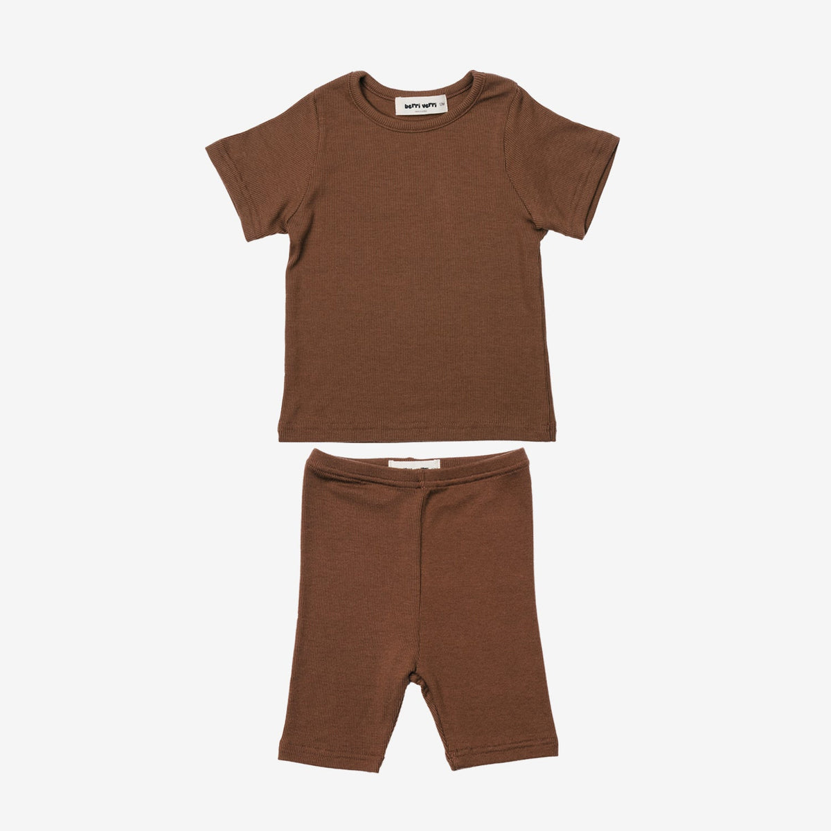 Teo Basic Tencil Pj Set - Brown