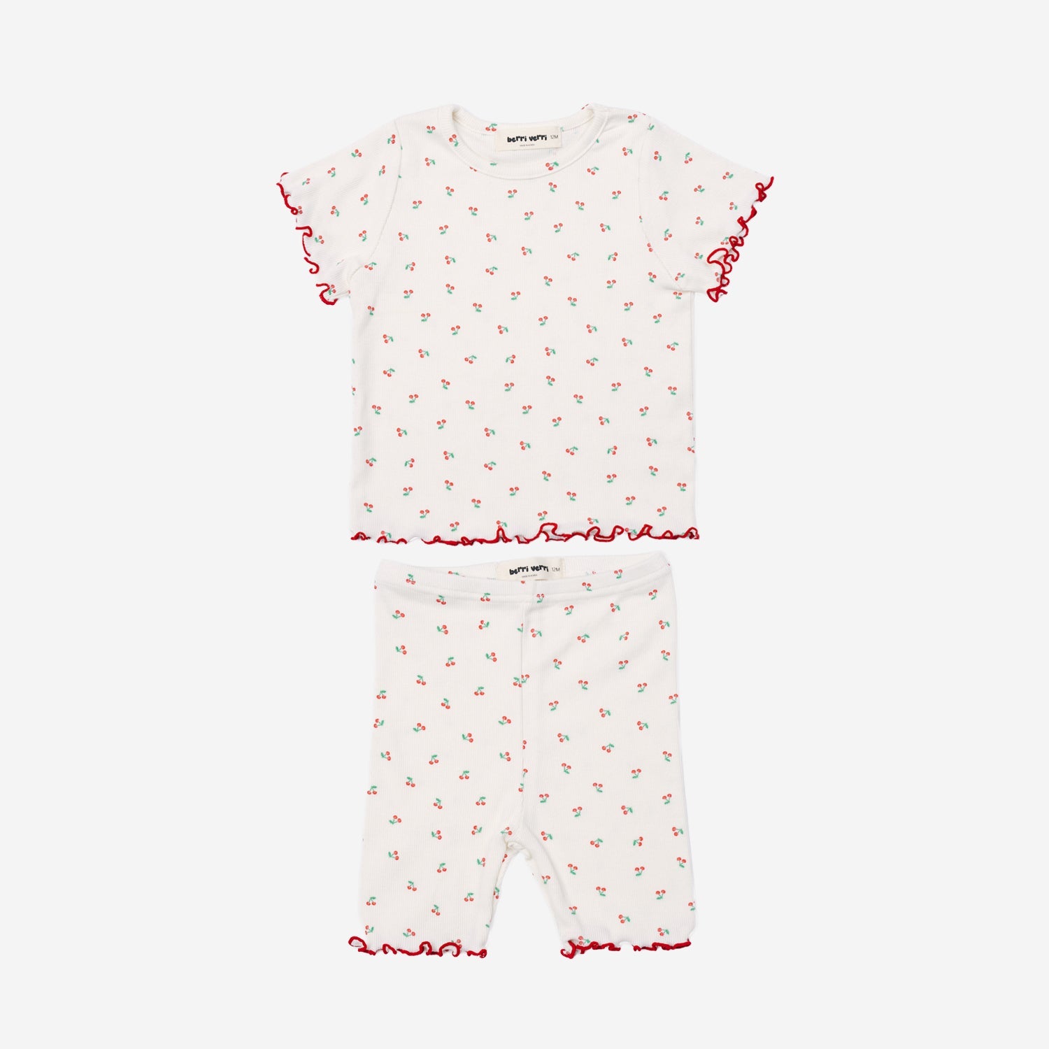 Berry Cotton Pj Set