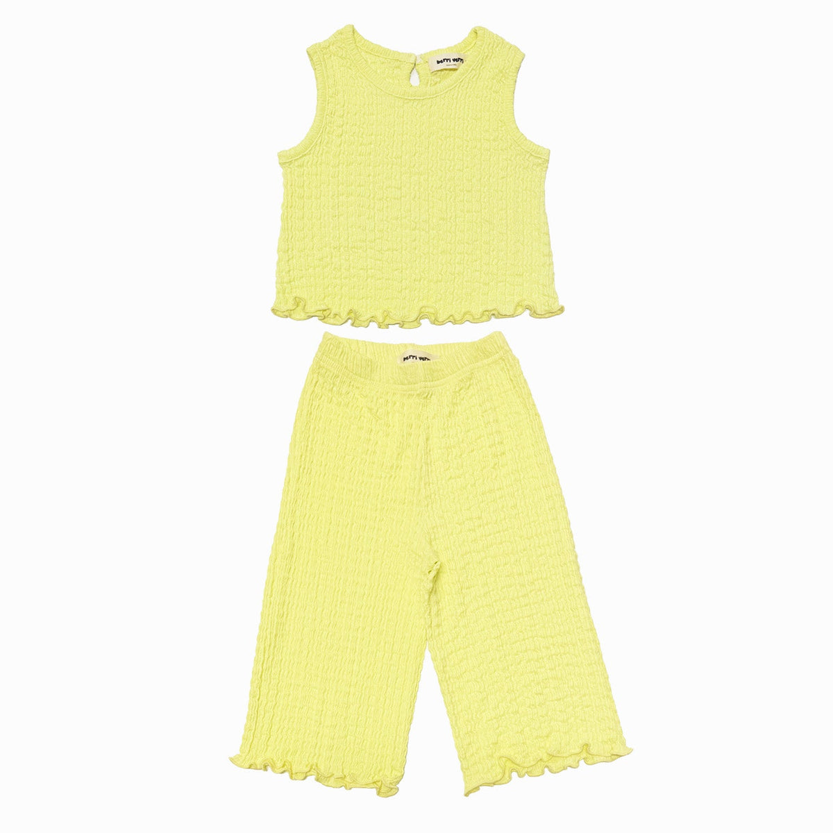Amy Tank & Pull-on Set -lemon