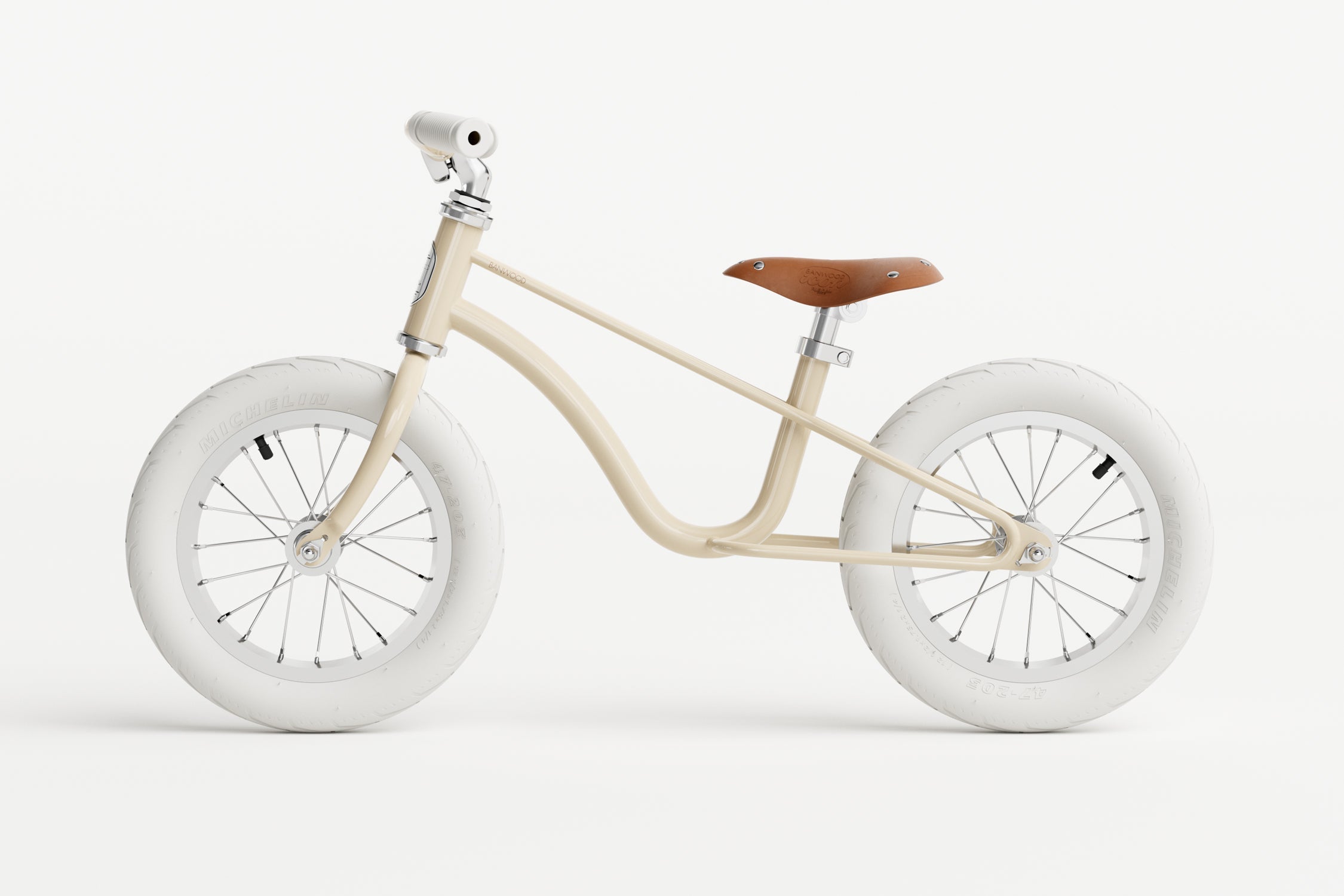 Balance Bike Icon - Cream