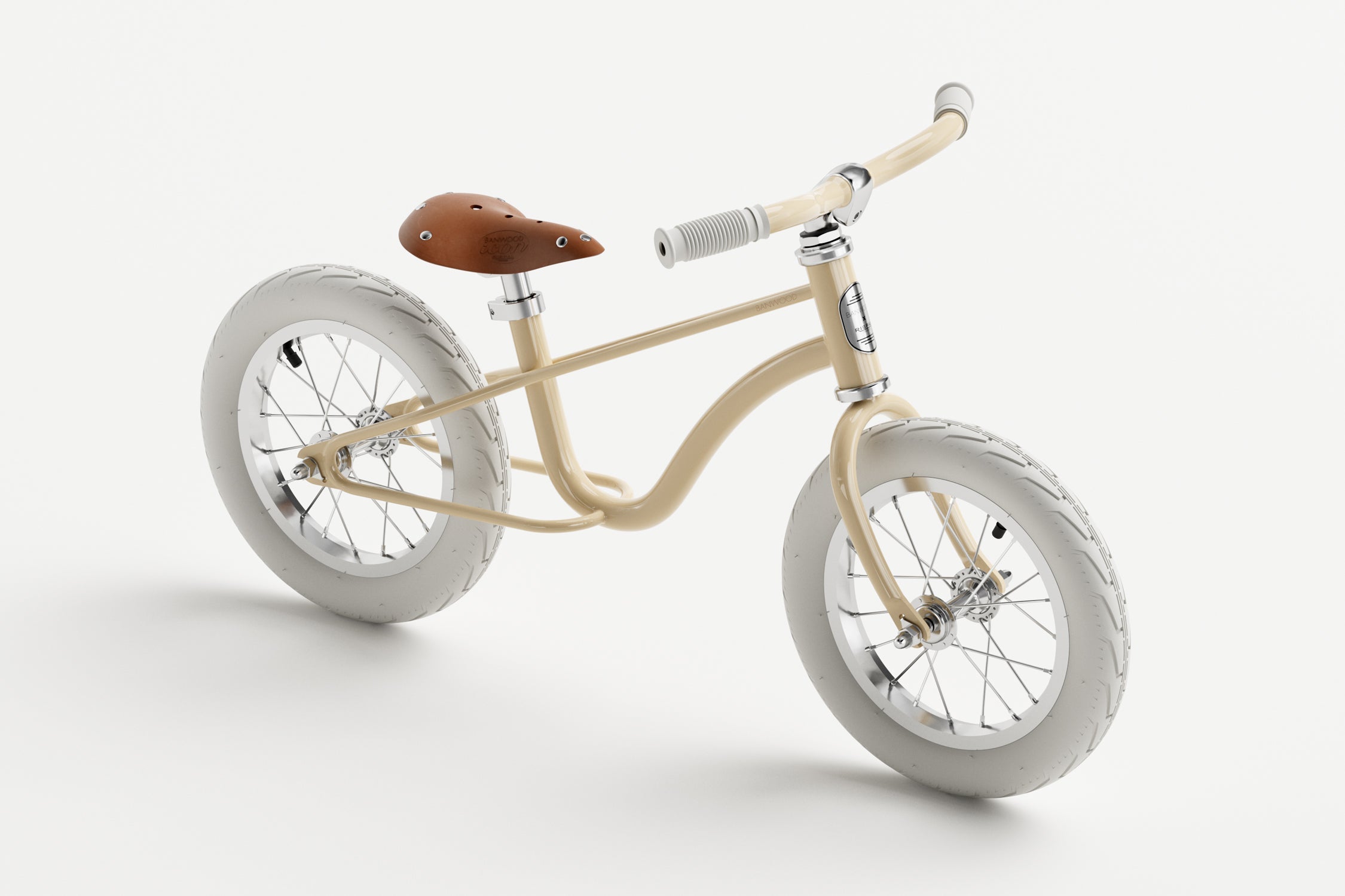 Balance Bike Icon - Cream