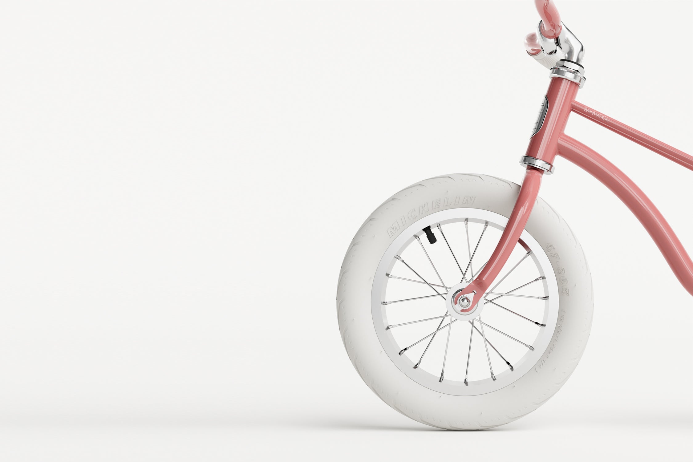 Balance Bike Icon - Rose