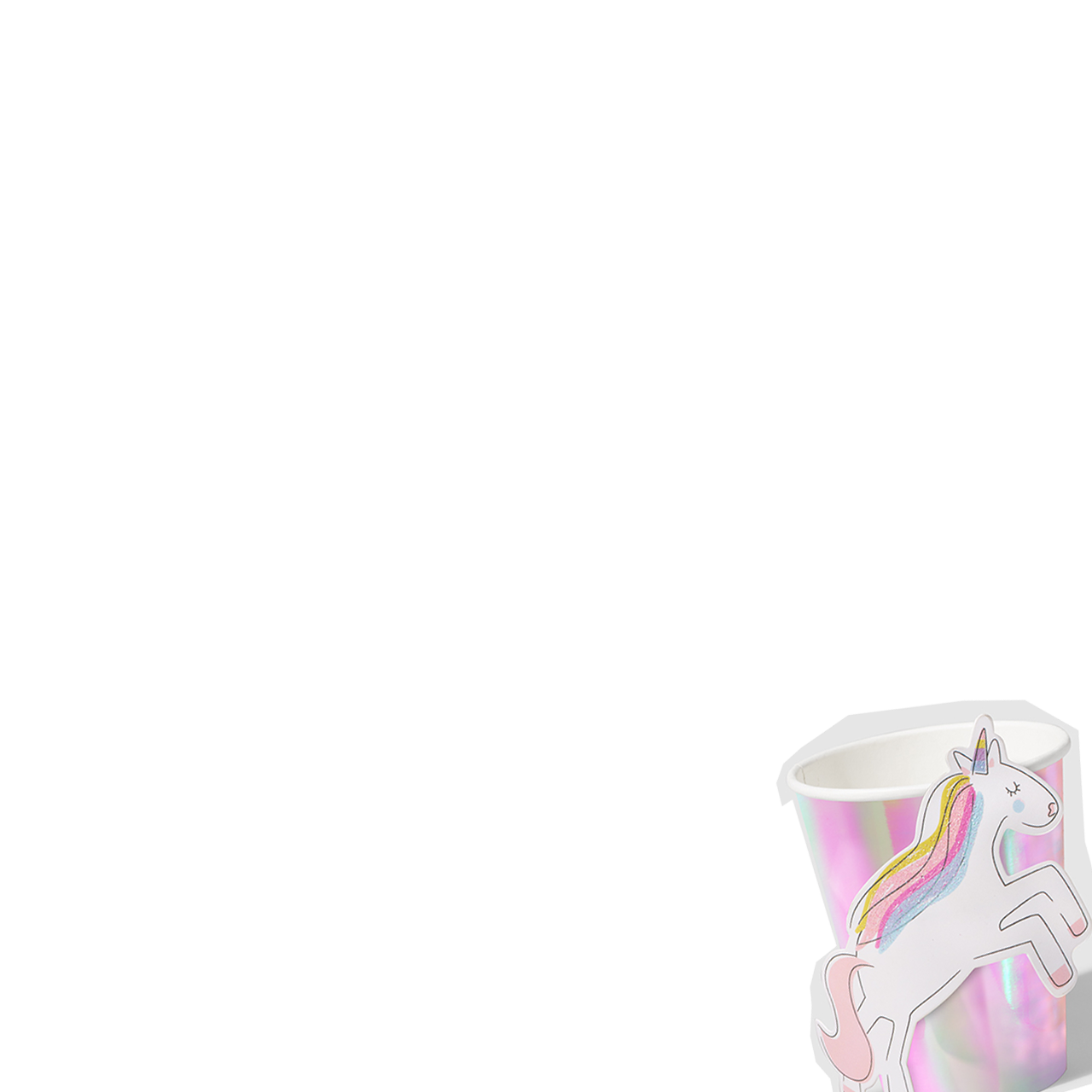 Unicorn Dreams Cups (10 Per Pack)