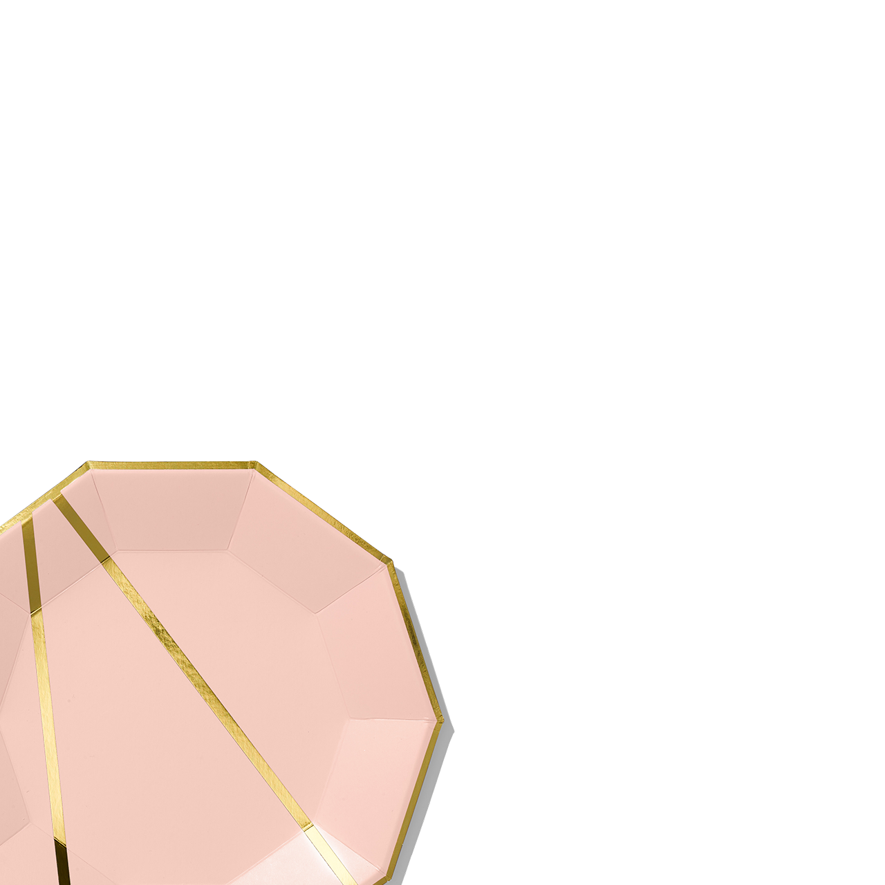 At First Blush Large Plates (10 Per Pack)