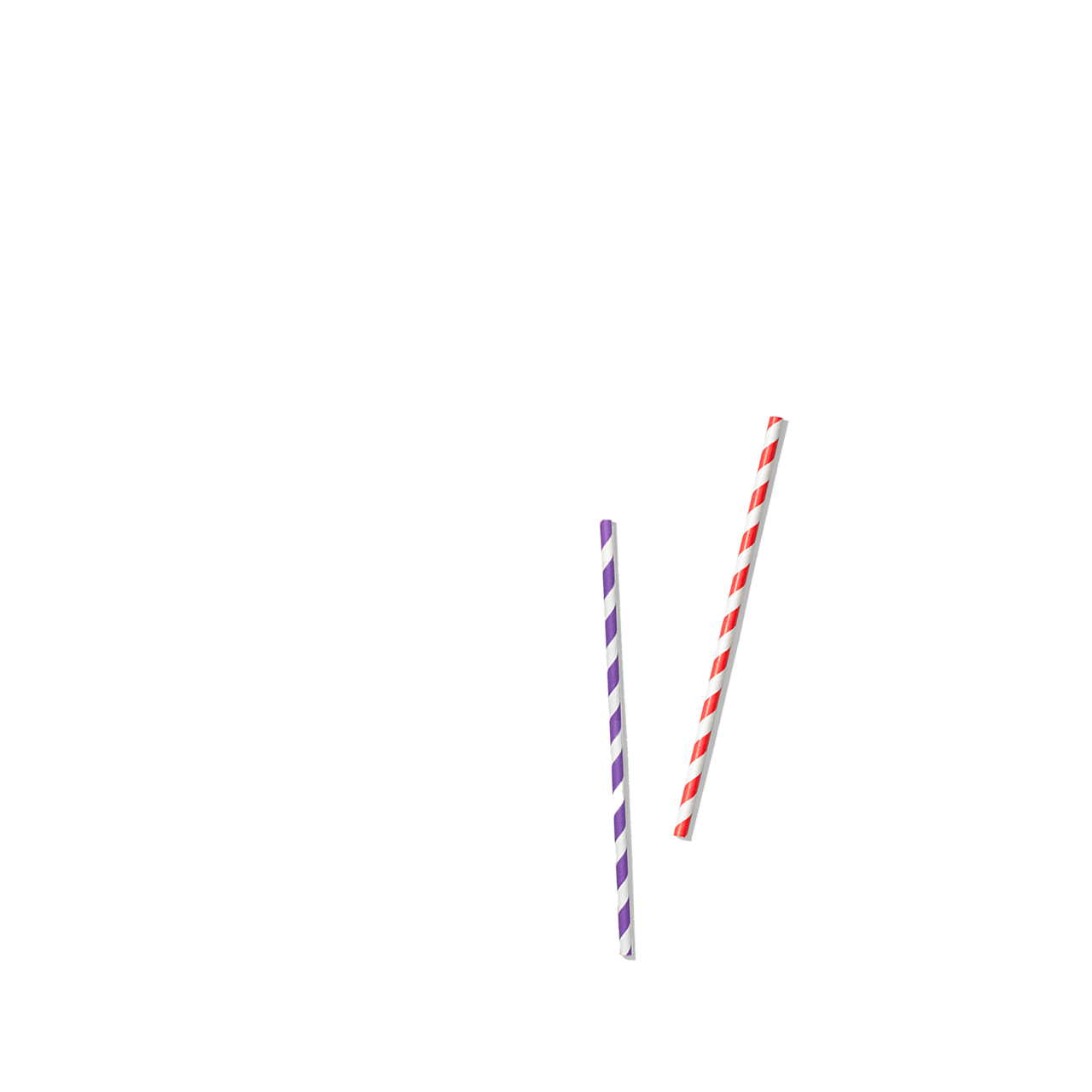 Make It Rainbow Paper Straws (25 Per Pack)