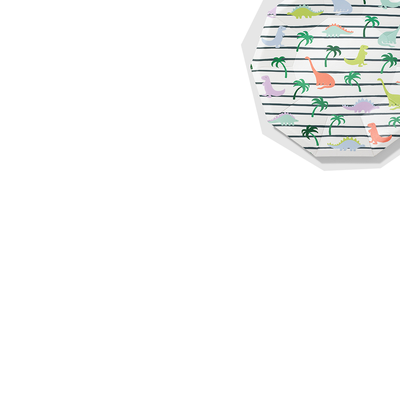 Dino-mite Small Plates (10 Per Pack)