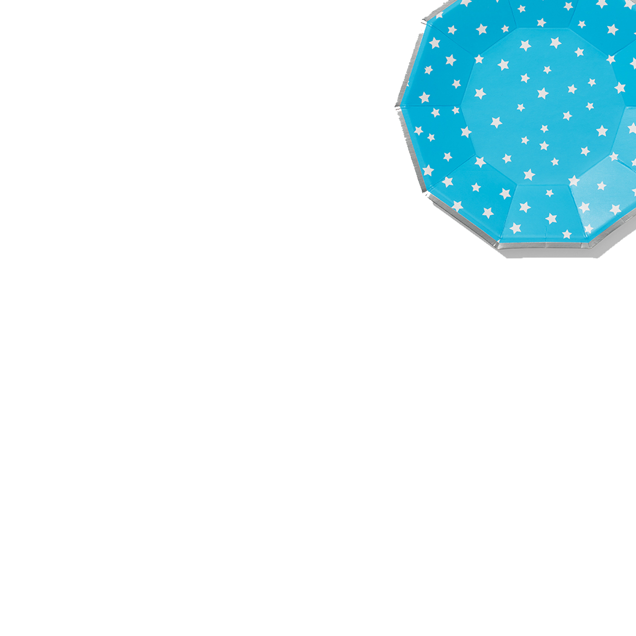 Lucky Stars Small Plates (10 Per Pack)