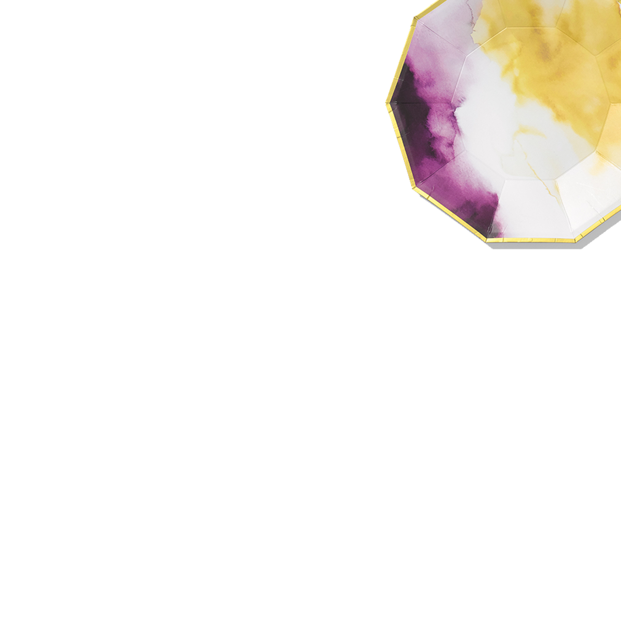 Roar + Rabbit Watercolor Small Plates (10 Per Pack)