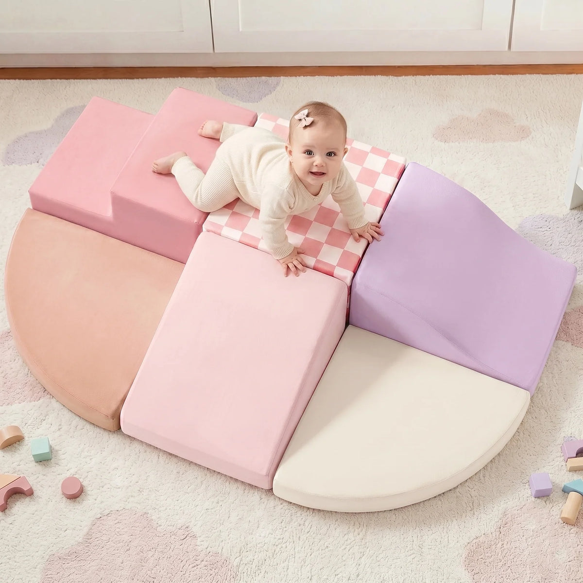 ® Playnest Climbing Blocks - Violet