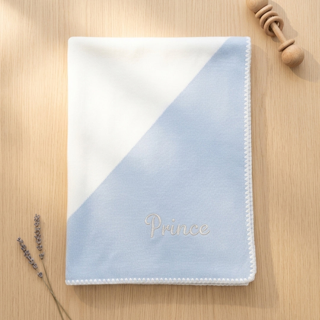 Prince Knitwear Baby Blanket