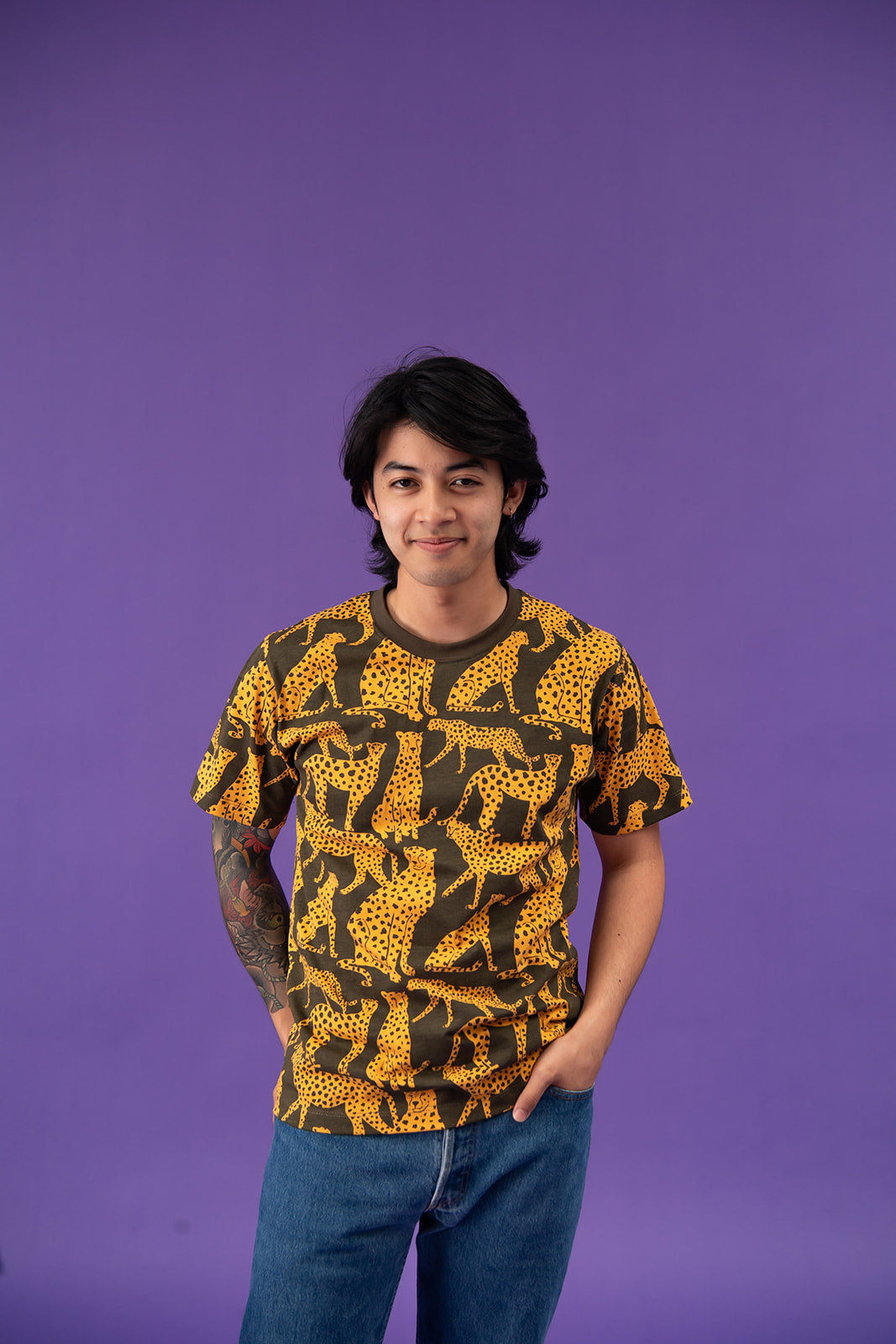 Adult Cheetah T-shirt