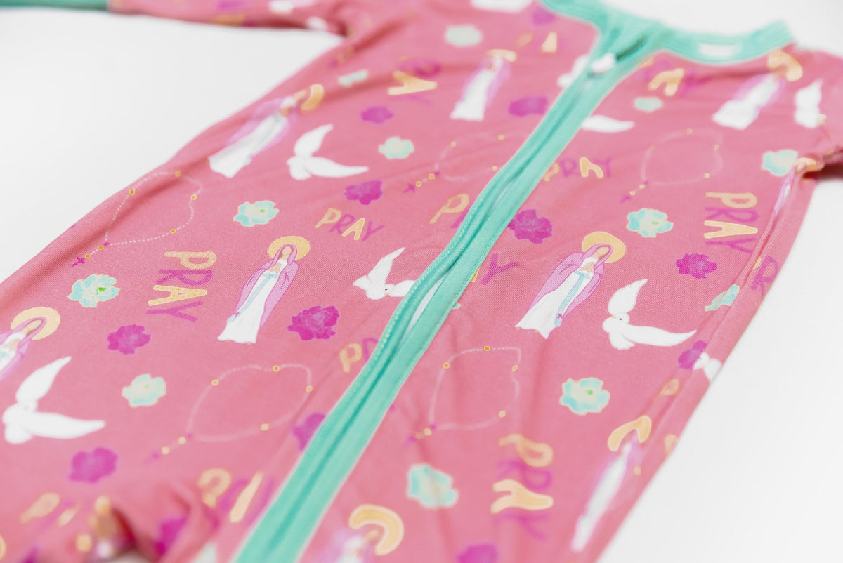 Pray Footie Baby Pajamas